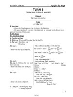 Giáo án Lớp 5 Tuần 6 - Nguyễn Thị Tuyết