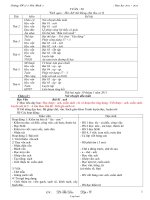 Thiết kế bài dạy lớp 1 - Tuần 20 - Trường TH số 2 Hoà Bình 2