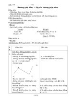 Giáo án môn Toán lớp 3 - Tiết 102: Đường gấp khúc – Độ dài đường gấp khúc