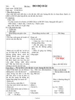 Giáo án lớp 6 môn Vật lí - Tiết 1 đến tiết thứ 32