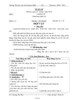 Giáo án 2 buổi Lớp 3 - Tuần 25 - Năm học 2009-2010 - Hoàng Thị Mai