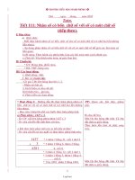 Giáo án Toán Lớp 3 - Tuần 23 - Năm học 2004-2005 - Trường Tiểu học Hanh Thông