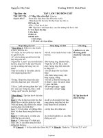 Giáo án Ngữ văn 6 tiết 102 Tập làm văn: Tập làm thơ bốn chữ - Nguyễn Thị Mai