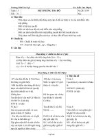 GA Đại số 7 – THCS Lê Lợi - Tiết 31: Mặt phẳng tọa độ