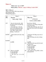 Giáo án Lớp 3 Tuần 1 đến 12 - Chiều - Trường Tiểu học Kim Đồng