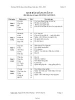 Giáo án lớp 3 Tuần số 15 - Trường Tiểu học Đa Kao - Đam Rông