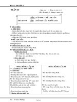 Giáo án Lớp 3 - Tuần 15 - Năm học 2009-2010 - Lê Lan Phương