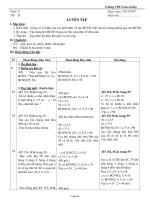 Giáo án lớp 6 môn học Số học - Tuần 12 - Tiết 35 - Luyện tập (Tiếp)