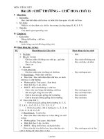 Giáo án Tổng hợp lớp 1 - Tuần 7