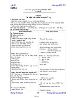 Giáo án Tổng hợp các môn học lớp 2 - Tuần dạy 9 năm 2010