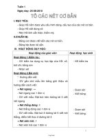 Giáo án Tập viết - Tuần 1 đến tuần 17