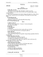 Giáo án Tổng hợp môn lớp 2 - Lê Quang Kiên - Tuần 4