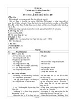 Giáo án Ngữ văn 6 - Tiết 69+70: Hoạt động văn thi kể chuyện - Nguyễn Thành Nhân