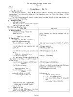 Giáo án Tập viết - Tiết 11: Ôn chữ hoa: G (tiếp)