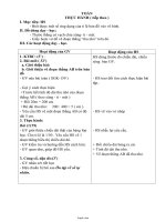 Giáo án Toán 4 - Bài: Thực hành (tiếp theo)