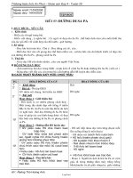 Giáo án Tập đọc + Chính tả + Luyện từ và câu + Kể chuyện + Tập làm văn 4 tuần 29 - Trường tiểu học An Phú A