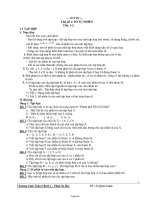 Giáo án Chủ đề 1: Số tự nhiên