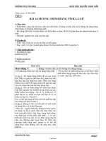 Giáo án Tin học 7 kì 1 - Trường thcs Tân Minh