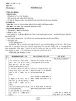 Giáo án Ngữ văn lớp 7 tiết 43: Từ đồng âm