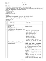 Giáo án môn Đạo đức lớp 3 - Tiết 17: Ôn tập