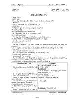 Giáo án Ngữ văn Lớp 6 - Tuần 16 - Năm học 2010-2011 - Phạm Văn Hải