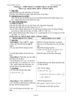 Giáo án môn Số học lớp 8 - Tiết 1: Bài 1: Nhân đơn thức với đa thức (Tiếp)