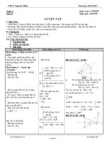 Giáo án hình học 8 - Tuần 6-14 - Năm học 2009-2010 - Phan Sự