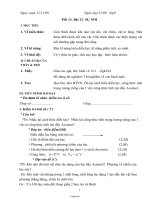 Giáo án Vật lí lớp 6 - Tiết 13 đến tiết 17