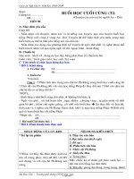 Giáo án dạy Ngữ văn 6 tiết 90: Buổi học cuối cùng (t2) (chuyện của mộ em bé người An – Dát)