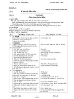 Giáo án các môn học khối lớp 2 - Tuần 14 - Trường Tiểu học Thanh Đồng