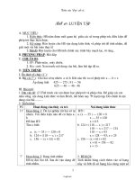 Giáo án môn Đại số 6 - Tiết 10: Luyện tập