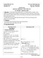 Giáo án Đại số 8 - Trường THCS Sơn Tiến - Tiết 41: Mở đầu về phương trình