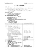 Giáo án môn học Tập đọc 1 - Bài 29: Làm anh