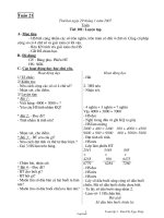 Giáo án môn Toán lớp 3 - Tuần 21