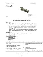 Giáo án Đại số 7 kì 2 - Trường thcs Tân Hoa