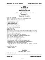 Giáo án lớp 1 - Trường Tiểu Đức Thịnh - Tuần 1