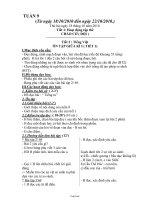 Giáo án giảng dạy Tuần 9 Lớp 3