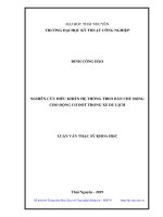 Nghiên cứu điều khiển hệ thống treo bán chủ động cho động cơ đốt trong xe du lịch 