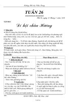 Giáo án Lớp 3 - Tuần 26 - Năm học 2008-2009 - Trần Thị Kim Anh