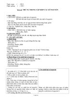 Giáo án lớp 6 môn học Số học - Tiết 42: Thứ tự trong tập hợp các số nguyên