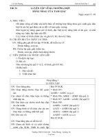 Giáo án môn học Hình học 7 - Lê Ánh Phương