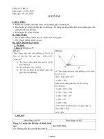 Giáo án môn Hình học lớp 6 - Tuần 26 - Tiết 23: Luyện tập