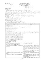 Giáo án tổng hợp cả năm lớp 3 - Tuần thứ 16