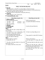 Giáo án Lớp 3 Tuần 10 - Trường Tiểu học Trưng Vương