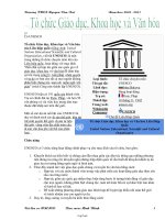 Tài liệu về UNESCO