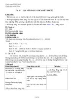 Giáo án Tin học 8 tiết 49: Lặp với số lần chưa biết trước