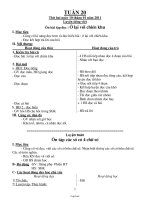 Giáo án Tin học 7 tiết 1 đến 6