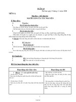 Giáo án các môn khối 3 - Tuần 13 năm 2009