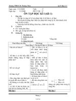 GA Đại số 7 - THCS Võ Trường Toản - Tiết 37: Ôn tập học kì I (tiết 1)