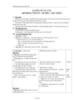 Giáo án Luyện từ và câu Lớp 3 - Tuần 26 - Mở rộng vốn từ: Lễ hội - Dấu phẩy